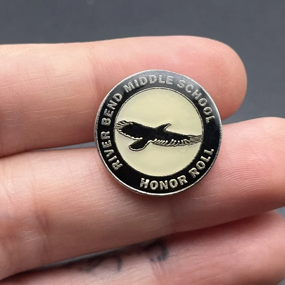 River‎ Bend Middle School Honor Roll Lapel Hat Pin